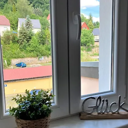 Sandstein-Ferien, Kamin, Fewo 