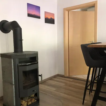 Sandstein-Ferien, Kamin, Fewo 